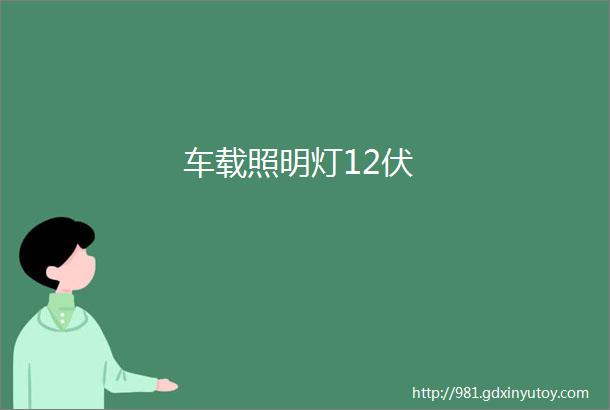 车载照明灯12伏